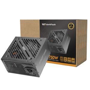 FUENTE 750W DARKFLASH EMT 80 PLUS BRONCE NEGRA 100% Nuevo