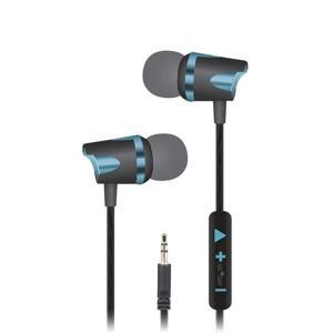 AUDIFONO IN-EAR UNNO TEKNO HS7009 3.5MM SOULBUDS AZUL 100% Nuevo