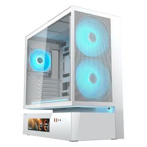 CASE GAMING COUGAR FV235 MESH VISION BLANCO (NO FUENTE) 100% Nuevo