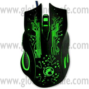 MOUSE USB GAMING IMICE X9 VERDE 100% Nuevo