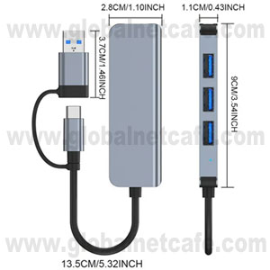 HUB     4 PUERTOS 2.0 100% Nuevo