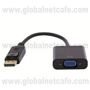 ADAPTADOR DISPLAY PORT A VGA MACHO HEMBRA 