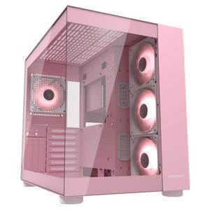 CASE GAMING COUGAR FV150 RGB ROSA (NO FUENTE) 100% Nuevo
