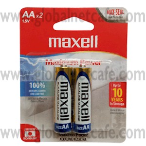 BATERIA AA ALCALINA MAXELL (2 UNIDADES) 