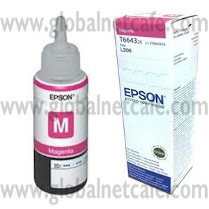 TINTA  T664320 ORIGINAL ROJO L200, L210, L350, 355, 375, 1300 (70ML) 100% Nuevo