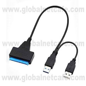 ADAPTADOR SATA A USB 2.5, 3.5 CON ADAPTADOR 12V INCLUIDO 100% Nuevo