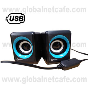 BOCINA 2 PIEZAS ETOUCH M3 PMPO 200WATTS USB Y PLUG 100% Nuevo